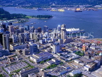 CANADA, British Columbia, VANCOUVER, downtown aerial view, CAN637JPL