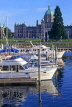 CANADA, British Columbia, Vancouver Island, VICTORIA, Inner Harbour and Government buildings, CAN588JPL