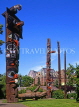 CANADA, British Columbia, Vancouver Island, VICTORIA, Thunderbird Park, Totem Poles, CAN673JPL
