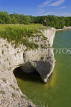 CANADA, Manitoba, Lake Manitoba, hiker at Steep Rock, CAN909JPL
