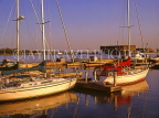 CANADA, Ontario, TORONTO, Downtown, yachting marina, TOR616JPL