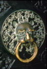 CROATIA, Dubrovnik, Old Town, Rectors Palace, detail of door handle, CRO412JPL
