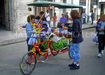 CUBA, Havana, Tricycle Taxi, CUB1041JPL