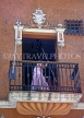 CUBA, Havana, old town, house balcony, CUB136JPL