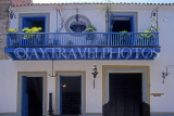 CUBA, Havana, old town, house balcony, CUB279JPL