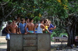 CUBA, Varadero, plantation workers being transported by truck, CUB172JPL
