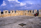CYPRUS, Limassol area, KOLOSSI CASTLE, top of tower, CYP339JPL