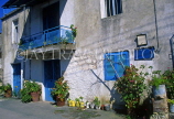 CYPRUS, Paphos area villages, KATHIKAS, typical blue and white houses, CYP433JPL