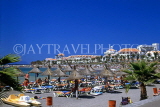 Canary Isles, TENERIFE, Playa de Las Americas, beach and sunbahters, TEN143JPL