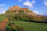 Channel Islands, JERSEY, Gorey, Mt Orguel Castle, UK10412JPL