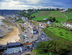 Channel Islands, JERSEY, Gorey, view from Mt Orguel Castle, UK2518JPL