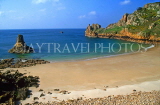 Channel Islands, JERSEY, St Brelade, Beau Port beach, JER763JPL
