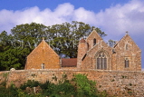 Channel Islands, JERSEY, St Brelade's Church and Fishermen's Chapel (left), UK10398JPL