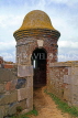 Channel Islands, JERSEY, St Helier, Elizabeth Castle, bastion, UK10428JPL