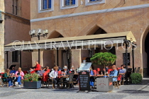 Czech Rep, PRAGUE, Old Town Sq, outdoor restaurant scene, CZ1077JPL