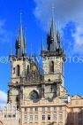Czech Rep, PRAGUE, Old Town Square, Tyn Church (Church of Our Lady), CZ1056JPL