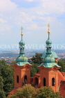 Czech Rep, PRAGUE, Petrin Hill, Church of St Vavrinec, CZ980JPL
