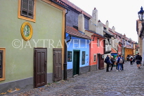 Czech Rep, PRAGUE, Prague Castle complex, Golden Lane, CZ1338JPL