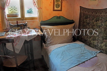 Czech Rep, PRAGUE, Prague Castle complex, Golden Lane, small house, seamstress room, CZ1340JPL