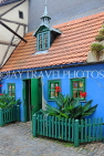 Czech Rep, PRAGUE, Prague Castle complex, Golden Lane, smalll house, CZ1332JPL