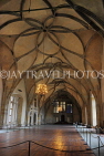 Czech Rep, PRAGUE, Prague Castle complex, Royal Palace, interior, CZ1234JPL