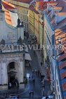Czech Rep, PRAGUE, old town, view from Charles Bridge Old Town Bridge Tower, CZ1433JPL
