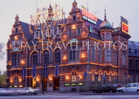 DENMARK, Copenhagen, Louis Tussauds Wax Museum, illuminated, DEN173JPL
