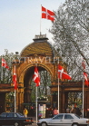 DENMARK, Copenhagen, Tivoli Gardens, main entrance, DEN159JPL