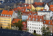 DENMARK, Copenhagen, city view, from top of Our Saviour's Church, DEN137JPL