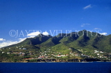 GUADELOUPE, Basse-Terre, view from sea, CAR706JPL