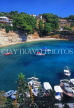 Greek Islands, ALONNISOS, Votsi, coast and boats, GIS758JPL