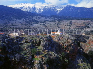 Greek Islands, CRETE, Ardhena Gorge and St Michael Chapel, nr Anopolis, GIS1052JPL