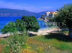 Greek Islands, KEPHALONIA, Fiscardo, coastal view, GIS505JPL