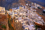 Greek Islands, SERIFOS, hilltop town with whitewashed houses, GIS616JPL