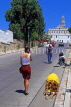 Greek Islands, TINOS, Church Of Our Lady, pilgrims doing penance, GIS573JPL