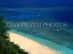 Grenadines, TOBAGO CAYS, beach and seascape with coral, CAR1243JPL