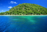 Grenadines, seascape and a island view, CAR91JPL