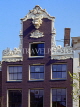 HOLLAND, Amsterdam, typical old gabled architecture, HOL678JPL