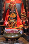 HONG KONG, Cheung Chau island, Pak Tai Temple, interior, statue of deity, HK1489JPL