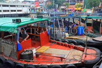 HONG KONG, Cheung Chau island, harbour, sampan ferry, HK1555JPL
