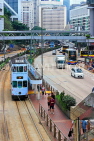 HONG KONG, Hong Kong Island, Admiralty, Queensway Road, Trams, HK1352JPL