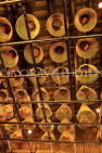 HONG KONG, Hong Kong Island, Man Mo Temple, incense coils, HK1881JPL
