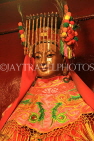 HONG KONG, Hong Kong Island, Man Mo Temple, statue of a deity, HK2426JPL