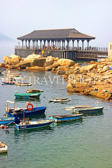 HONG KONG, Hong Kong Island, Stanley, Blake Pier, waterfront and boats, HK2255JPL