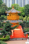 HONG KONG, Kowloon, Nan Lian Garden, Pavilion of Absolute Perfection & Zi-Wu Bridge, HK1014JPL