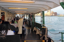 HONG KONG, Victoria Harbour, Star Ferry, interior, HK1243JPL