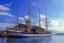 Hawaiian Islands, OAHU, Honolulu, restored Falls of Clyde ship, HAW316JPL