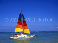 Hawaiian Islands, OAHU, Waikiki, catamaran cruise, HAW1002JPL