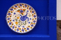 IBIZA, Ibiza Town, cratfs, hadn painted ceramics, plate, SPN1276JPL