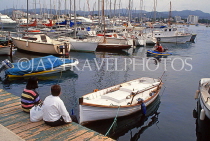 IBIZA, San Antonio Bay, marina, moored boats, SPN1391JPL